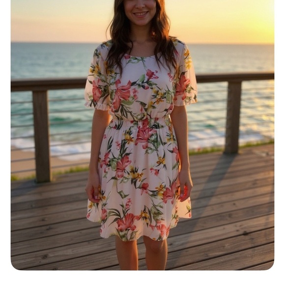 stella & julie Dresses & Skirts - Stella & Julie floral dress